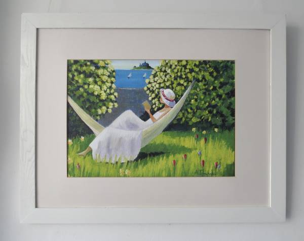 - Acrylic on Canvas, Painting by Alicia Trewhella, measuring 27 x 39 cm (H x W) framed at 49 x 61 cm £495